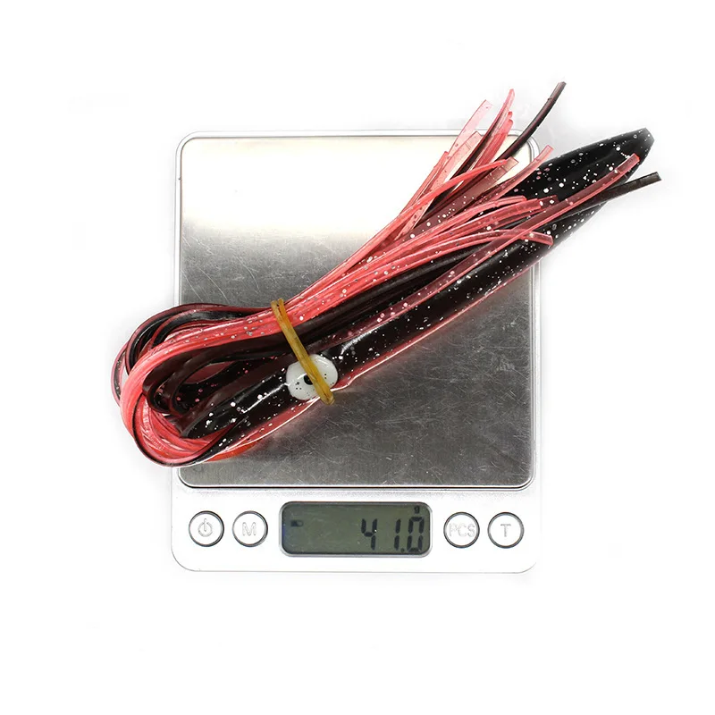 OEM  Multicolor Octopus soft bait 30cm/40g squid hollow colorful luminous ocean boat sea plastic fishing squid