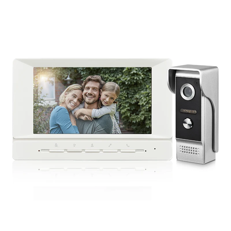 High Quality Color Video Door Intercom 2-way Communication Video Interphone Video Intercom System