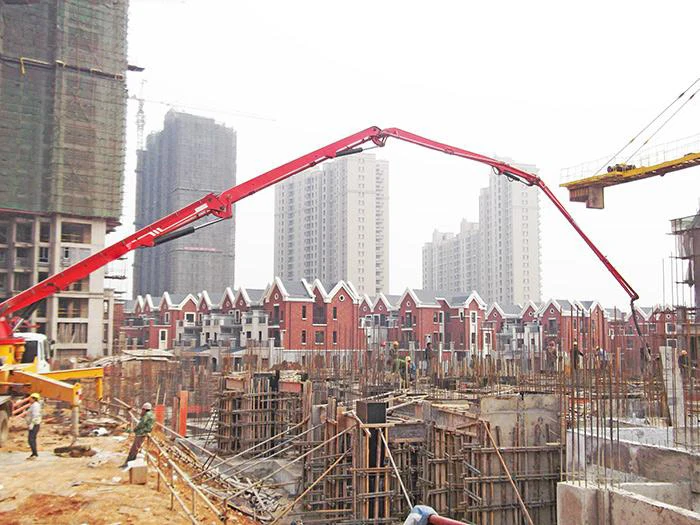 37m Truck-mounted Concrete Pump SYM5230THB 370C-8A to Oman