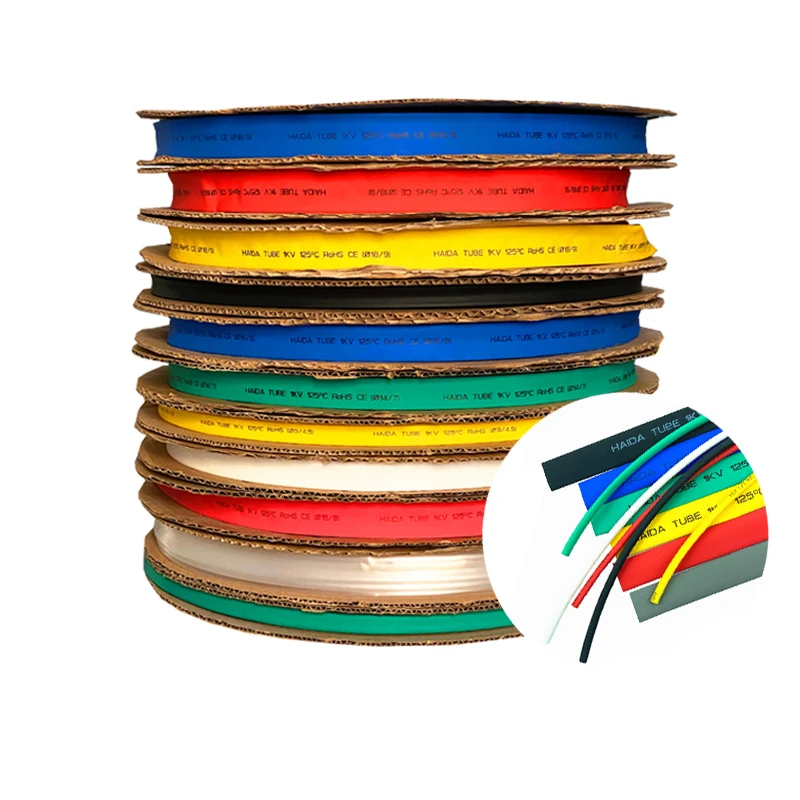 2:1 Heat Shrink Tube Dia 7 8 10 12 14 15 16 18 20 22 25 28 30 35 40mm Wire Shrinkage Sleeving Wrap Kits Sell DIY Connector