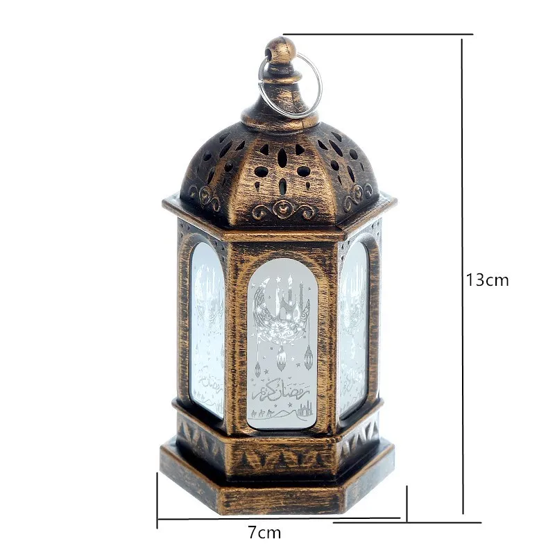 ID Ramadan Lantern EID Mubarak Decoration Table Light Ramadan Muslim Decoration