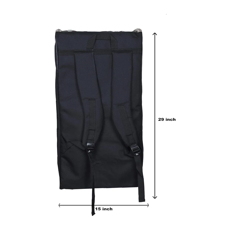 Hot Sale Durable Large Capacity Cricket Kit Backpack with Shoe Compartment and 2 Bats Holder Pockets