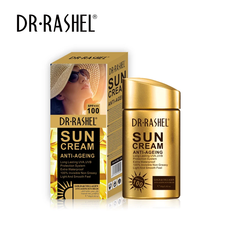 gold collagen sun cream SPF 100  SPF75   SPF60