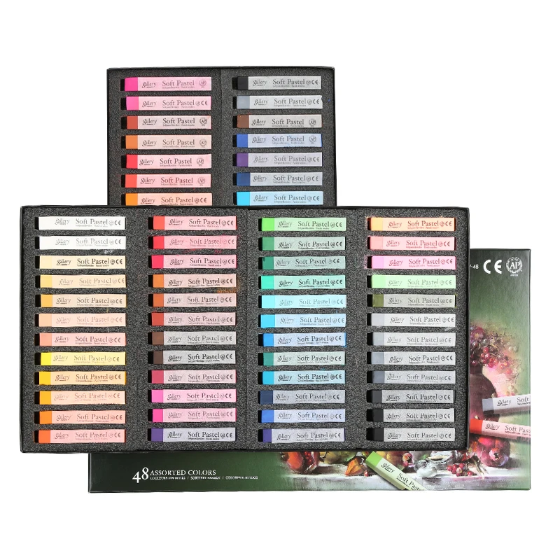 Factory wholesale hot selling college grade soft pastel standard square