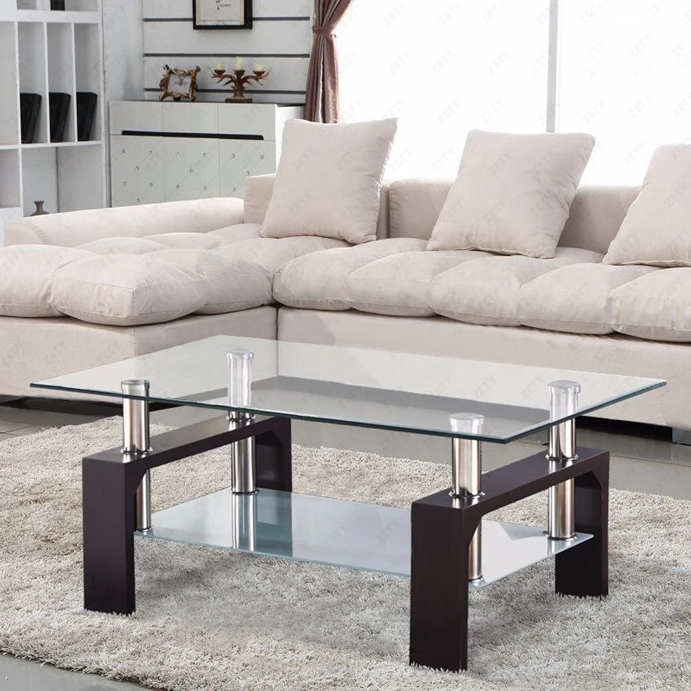 luxury center table nordic small living room metal centre table glass coffee table design
