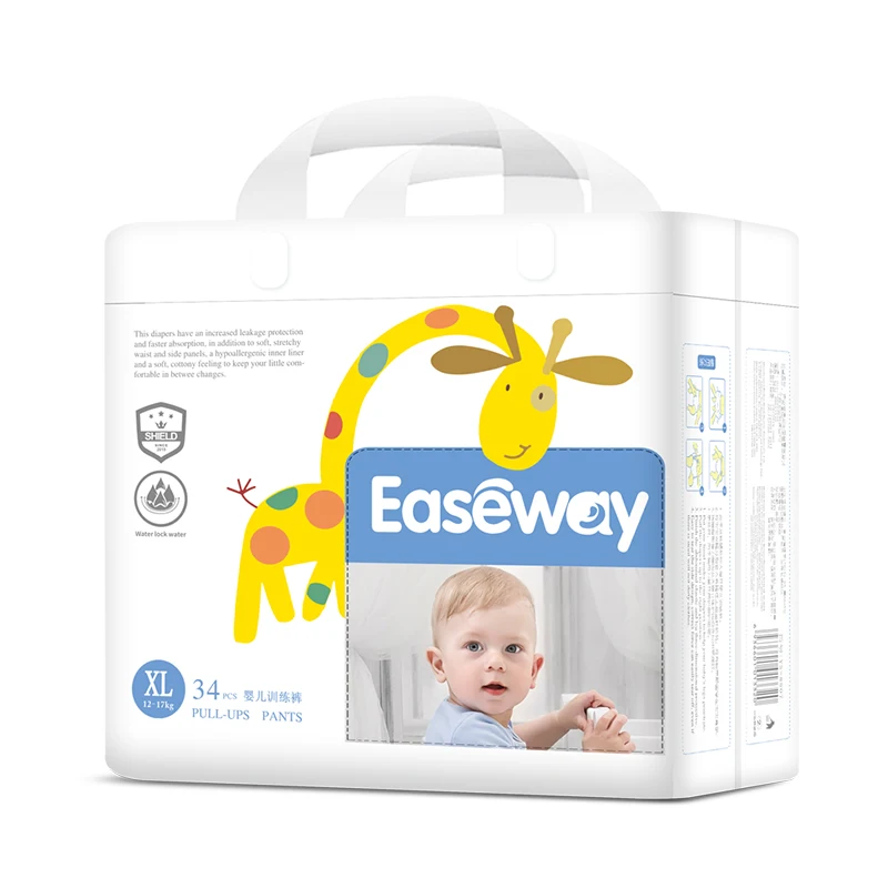 Wholesale baby diapers soft super absorb Chinese manufacturers direct sales