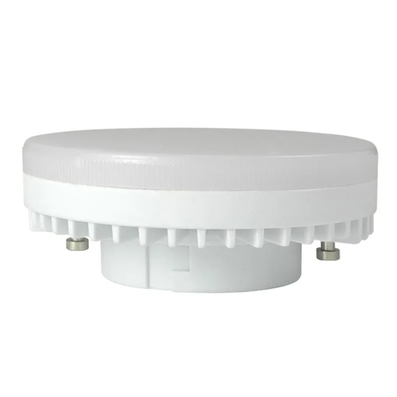 plastic aluminium with PC cover 5w dimmable gx53 led bulb