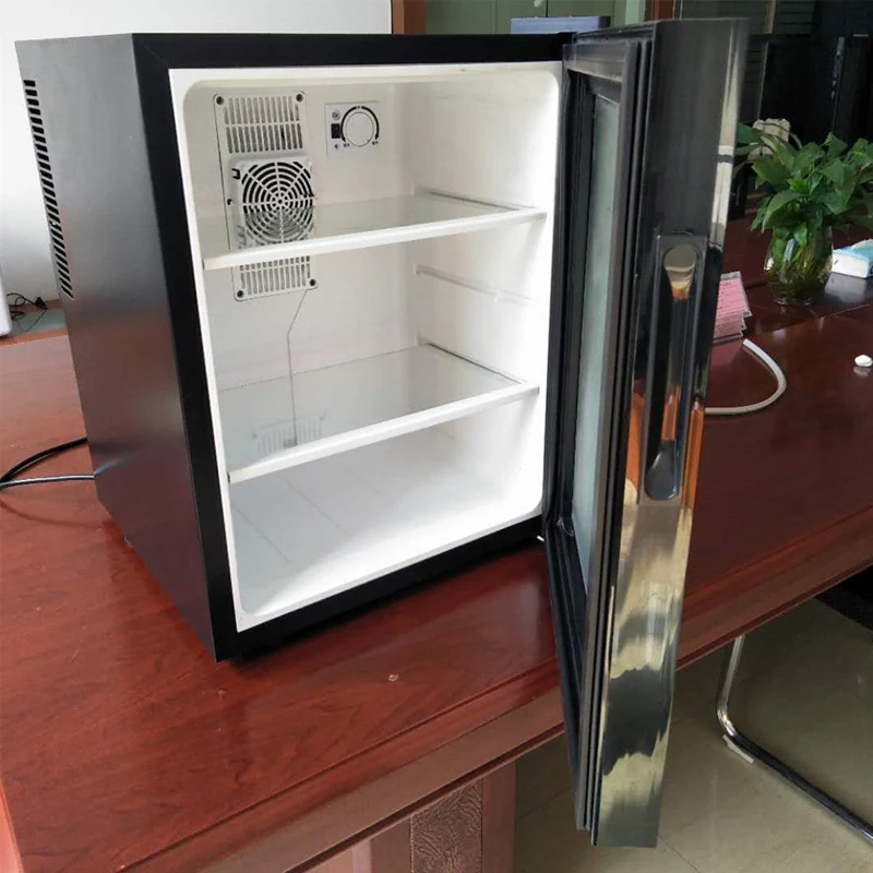 High quality 40L Mini fridge Refrigerator Glass Door Cooler