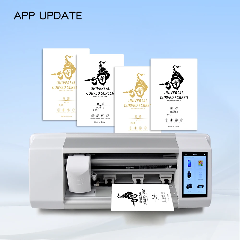 Машина для резки защитной пленки из ТПУ для мобильного телефона (стабильная функция при длительном использовании)