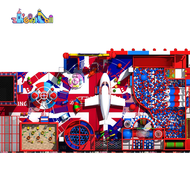 Custom design kids indoor soft playground for europe