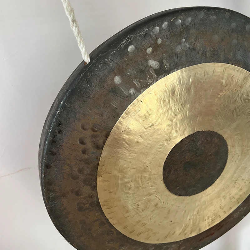 Bronze Alloy Chau Gong with Gong Mallet Gong for Sound Healing and Meditation Percussion Instruments