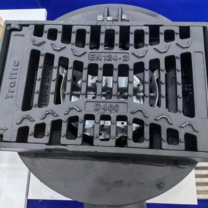 Metal Floor Grate Drain Channel Ductile Cast Iron Drain Grating
