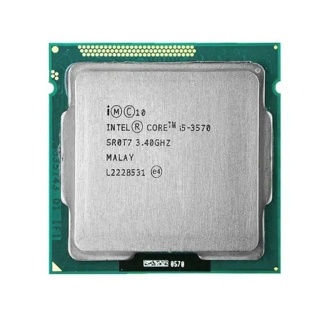 Детали для компьютера JOEGE четырехъядерный процессор intel i5 3570 3 4 ГГц L3 = 6M 77 Вт разъем LGA 1155 рабочий настольного