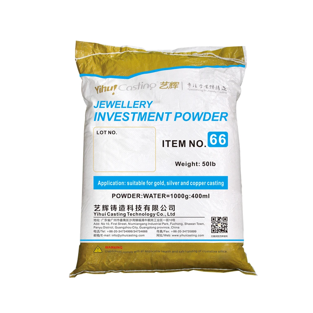 YihuiCasting Investment Powder for Jewelry Lost Wax Casting Sale Gold Silver Copper