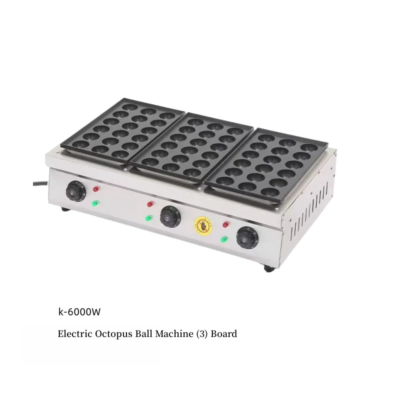 18-Hole Electric Fish Ball Making Machine Chinese Manufacturer Baking Oven