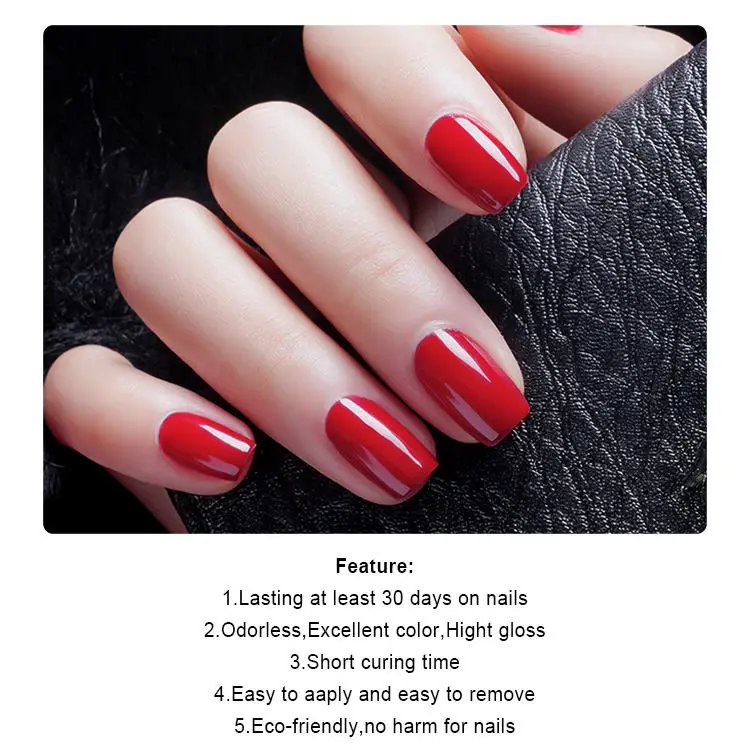 
New Style vegan halal good flow flat led colour polish gel nail color lot 