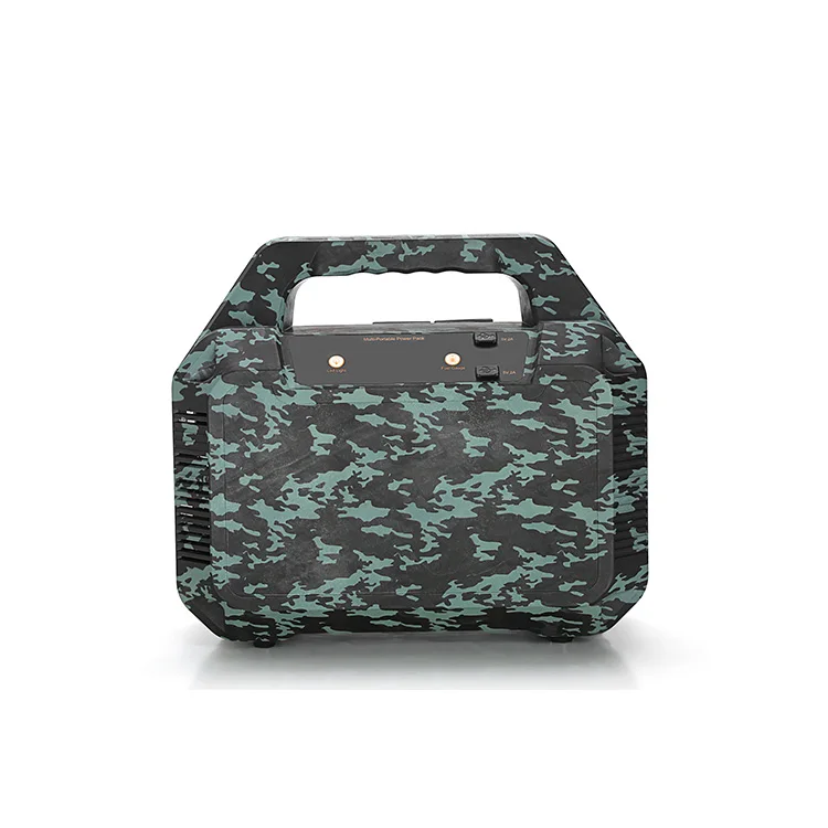 PUXICOO 1500W Portable Generator Backup Power Station Multi-Function Emergency Solar Power Supply Mobile with AC DC Outlet