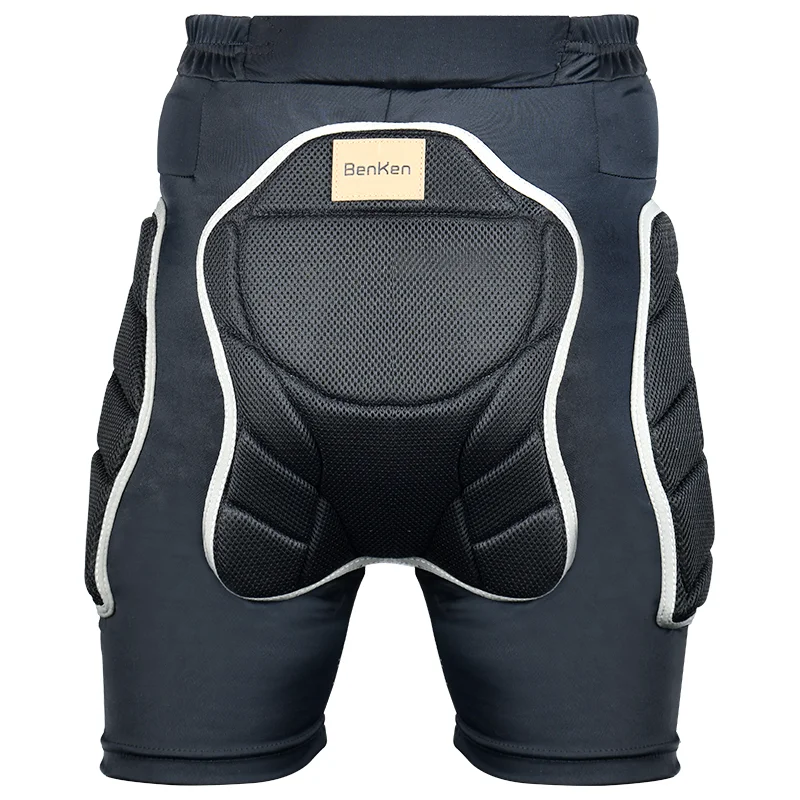 Hid High Quality Motorcycle Cycling Lycra Adult Crushion Protective Hip Crash 3d Padded Shorts