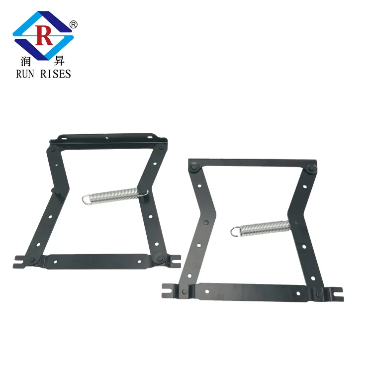 hotsale modern metal frame black multifunctional sofa bed mechanism with springs C69-1