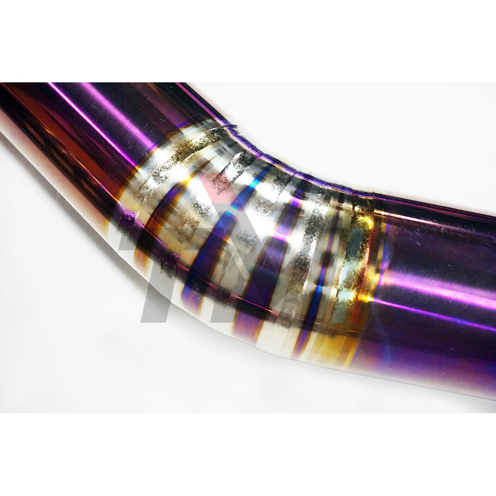 TM PERFORMANCE Titanium Exhaust System Catback for B M W X5M X6M F85 F86 4.4T S63 Engine 2014-2018 With Valve Muffle