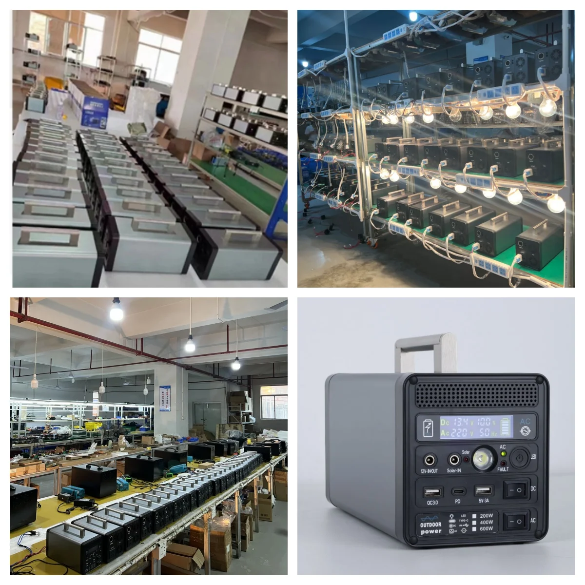 180w 1000w 1500w 2000w Solar Backup Generator Ac Source Power Supply Solar Portable Power Station For Outdoor Camping