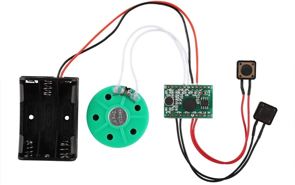 2024 Hot Selling Music Audio Voice Recording Module Recordable Sound Chip for Greeting gift box plush toy customized customized