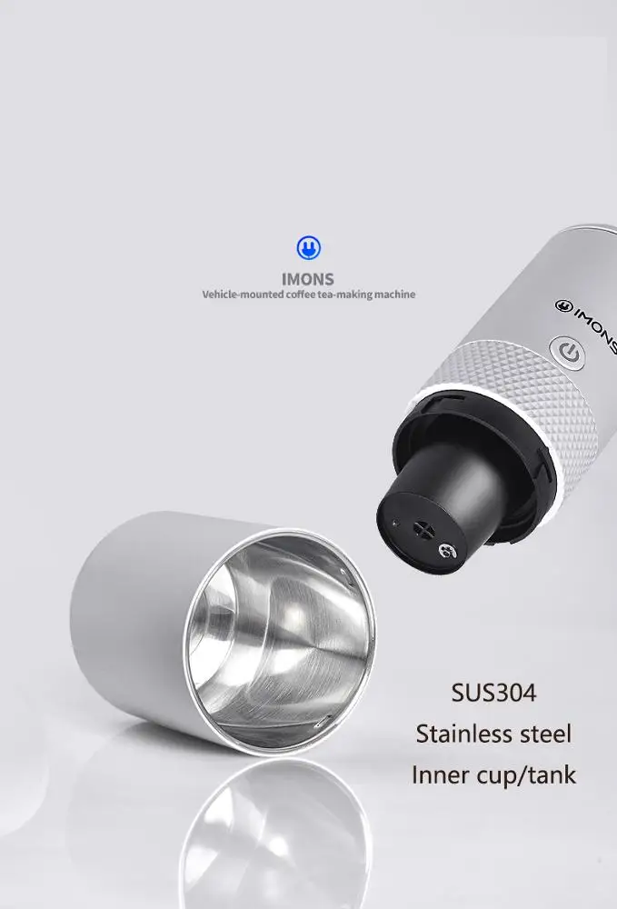 
K-cup coffee machine Portable coffee maker tea maker ground coffee CAN BOIL WATER in car use outdoor use 