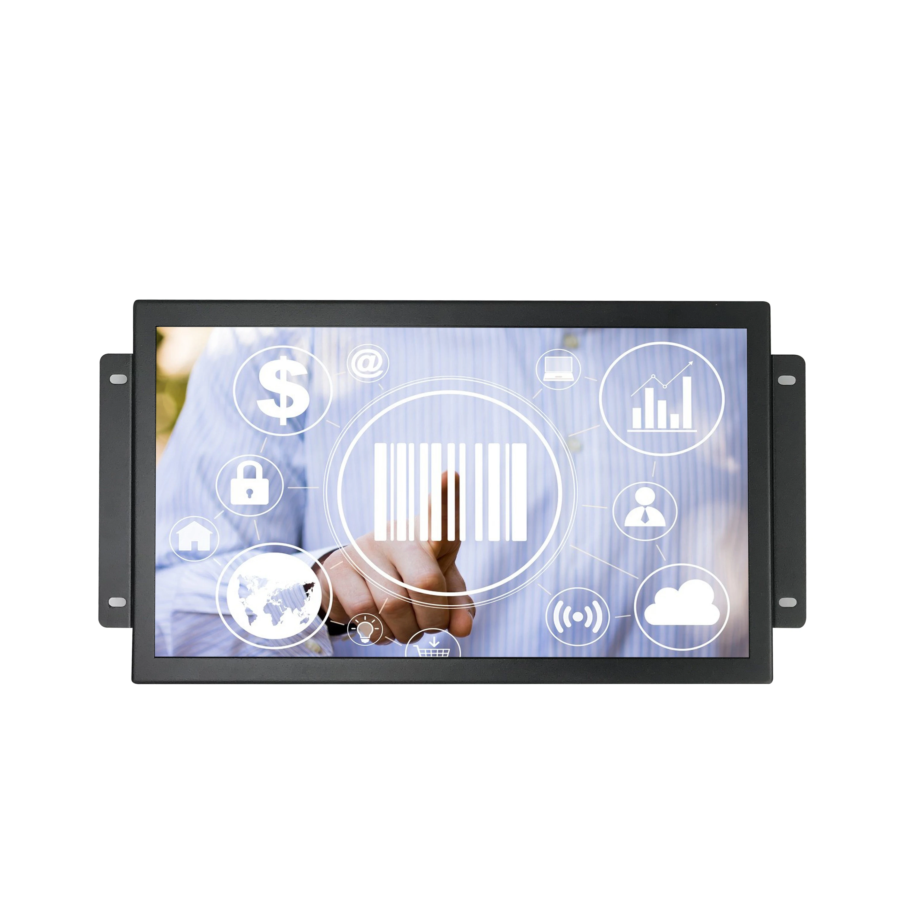 18.5 inch 1500cd/m2 high brightness LCD capacitive touch HD monitor
