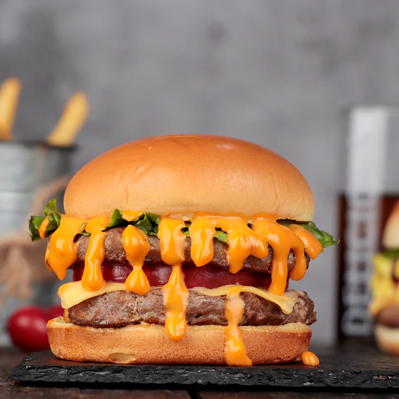 Popular Mckeith 1KG Beef Hamburger Salad Dressing Sauce 1kg/12 bags Better For Barbecue And Fried Food