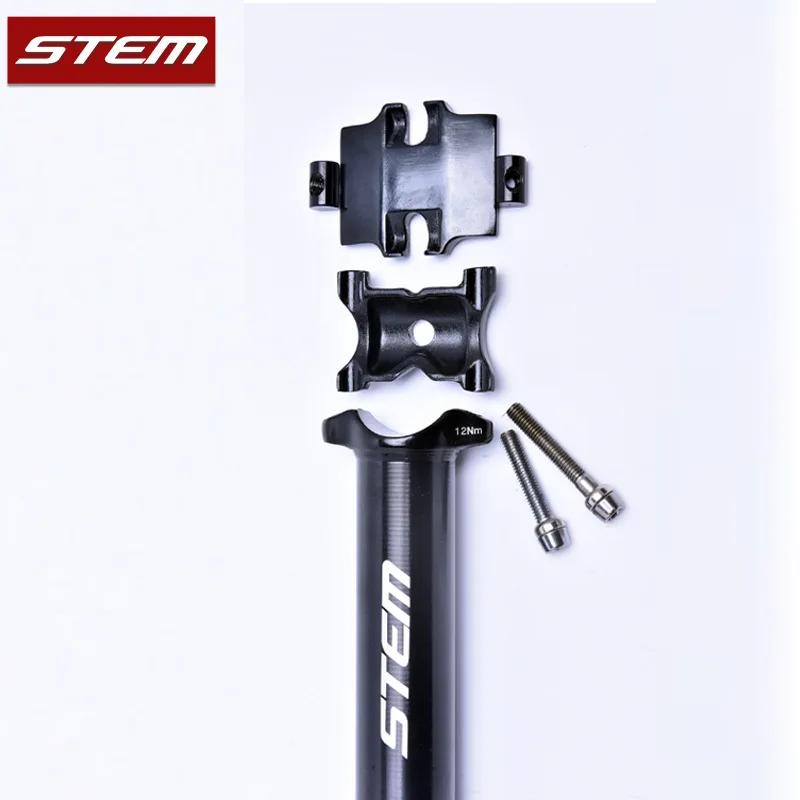 Peralatan Cina Bagian Sepeda Aluminium Alloy Seatpost Tabung 300/350/400Mm Panjang MTB Jalan Gunung Sepeda Seat Post Tabung
