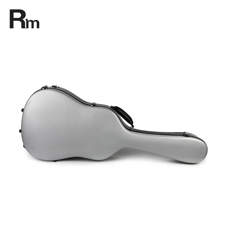 Stylish Design Fiber Glass Guitar Case Solid Cover Acoustic Guitar Case Bag High Quality Fiberglass Hard Case Guitar