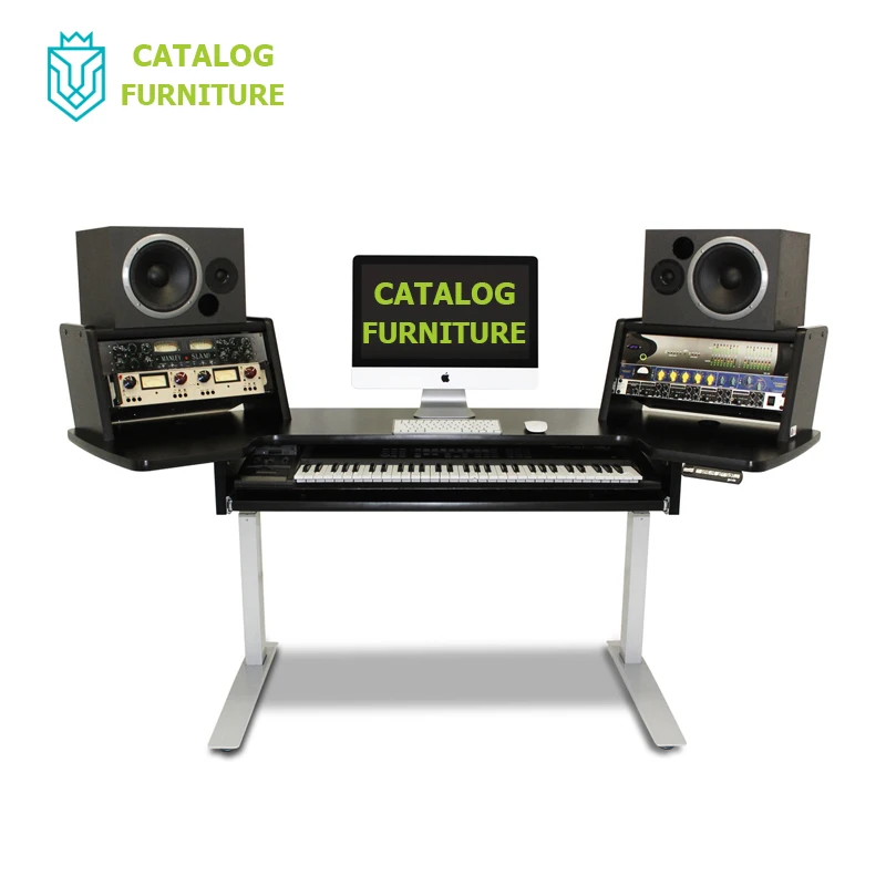 2021 New Design Stand up Desk Modern Ergonomic Audio Studio Office Standing Computer Music