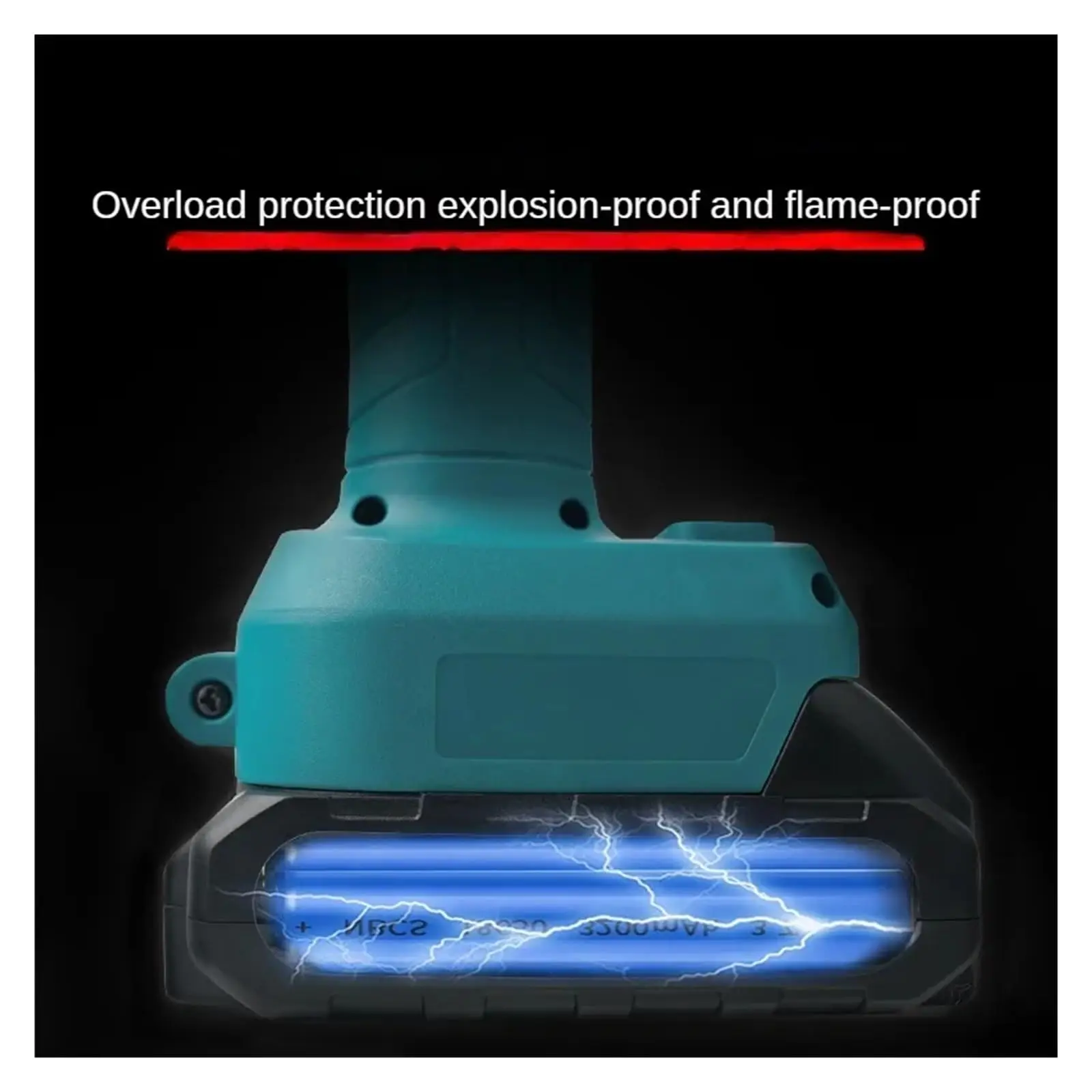 21V Cordless Branch Pruner 25MM Electric Pruning Shears One Battery Scissor