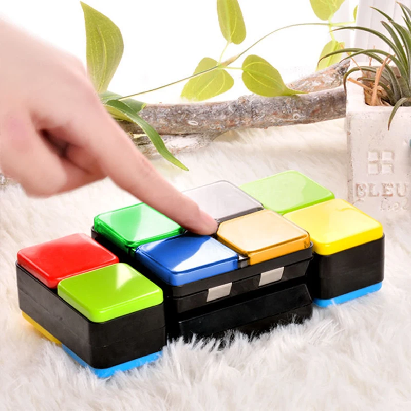 Deformation Puzzle Cube Toy Multi-functional Musical Intelligent Magic Cube Anti Stress LED Flashing Cube Electronic Memory Game