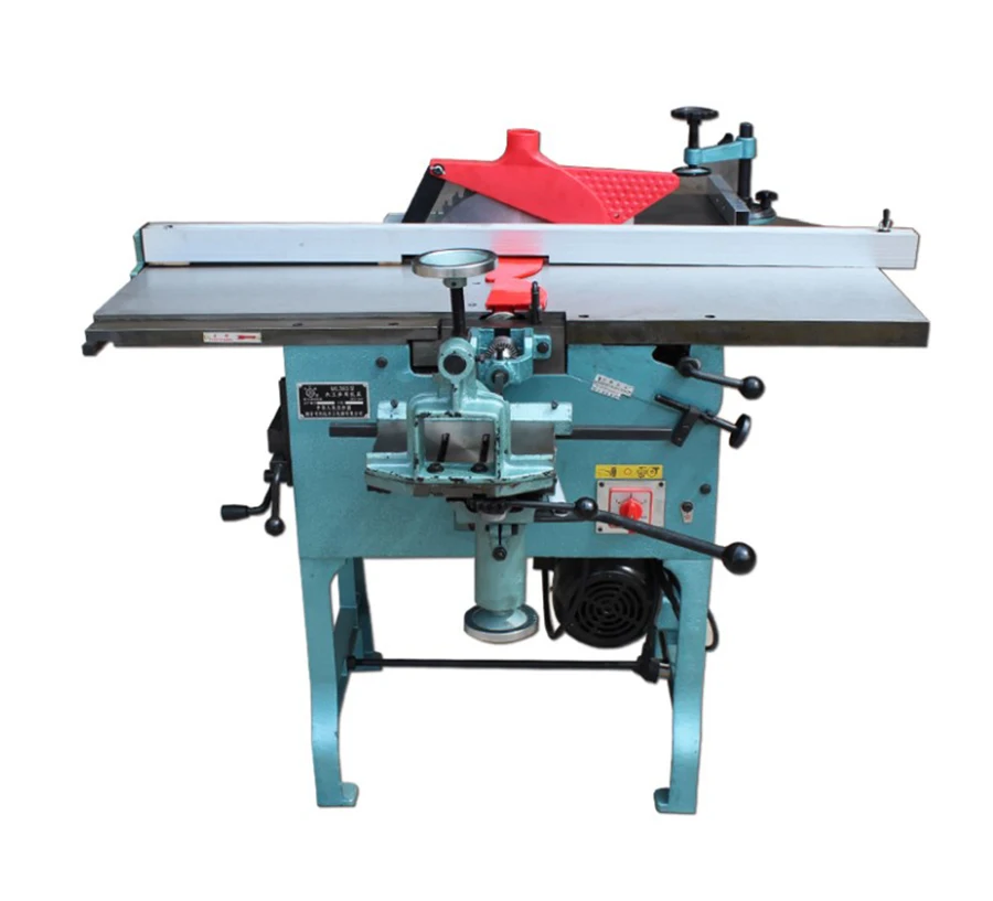 MQ443 12 inches planer thicknesser jointer with morticer combination machine