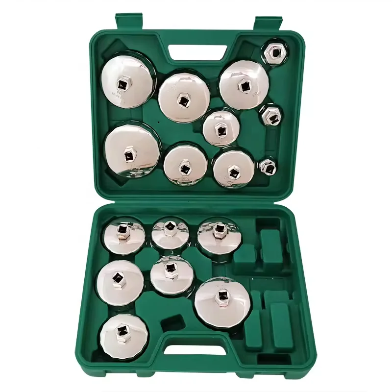 High Quality Oil Filter Wrench Cup Socket Set Tire Changers for Car Repair-Removes and Tightens with Ease