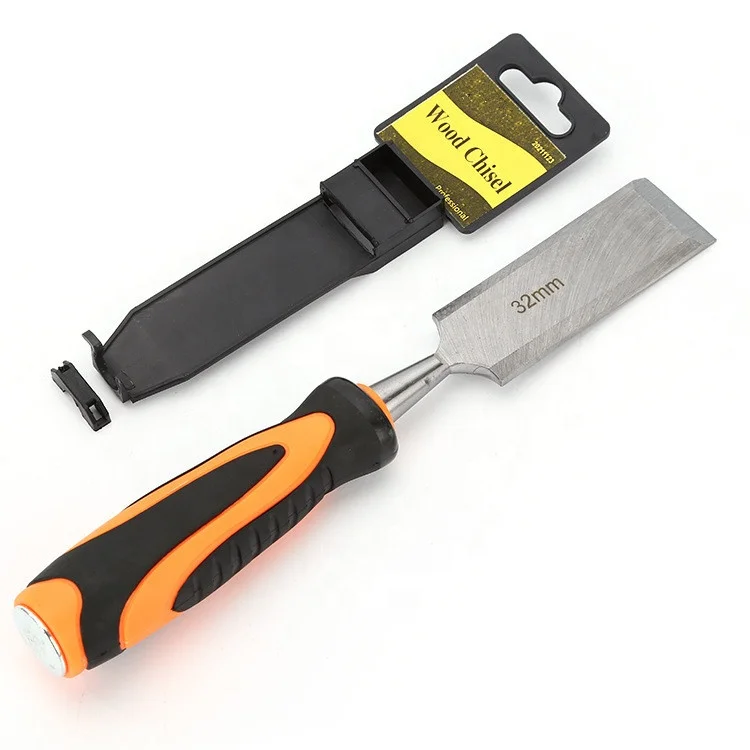New design 6-38mm size comfort grip handle woodworking carving chisel flat chisel