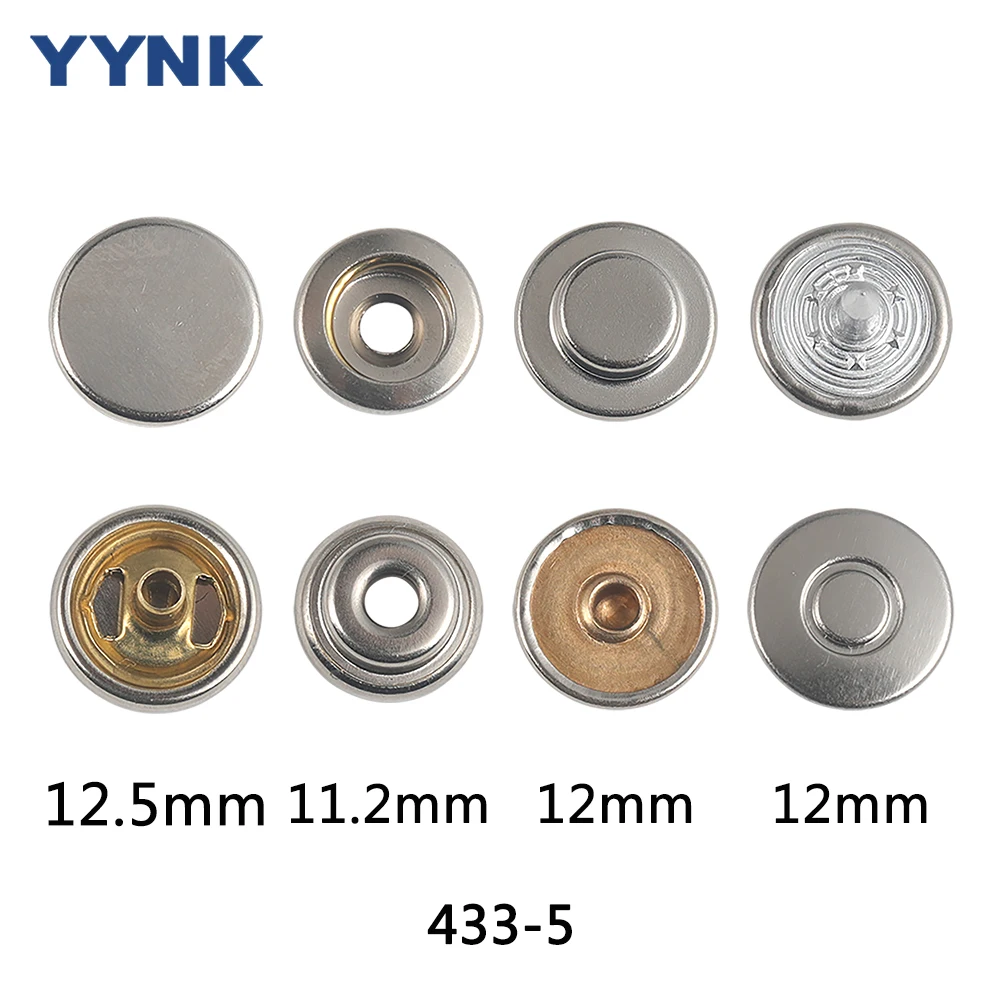 22 Years Manufacturer Wholesale High Quality Colorful Printed Spring Button Metal Snap Fastener for Hat Bag Cloth Garment