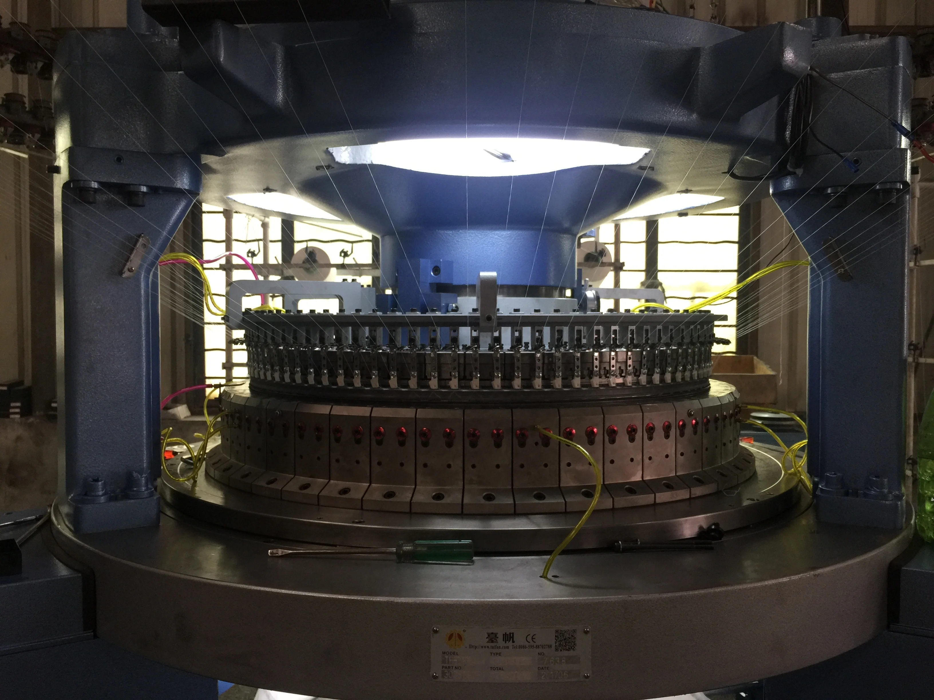 Оборудование для одежды и текстиля, Taifan, трубчатый соединитель, ребро, двойная Джерси, круговая вязальная машина