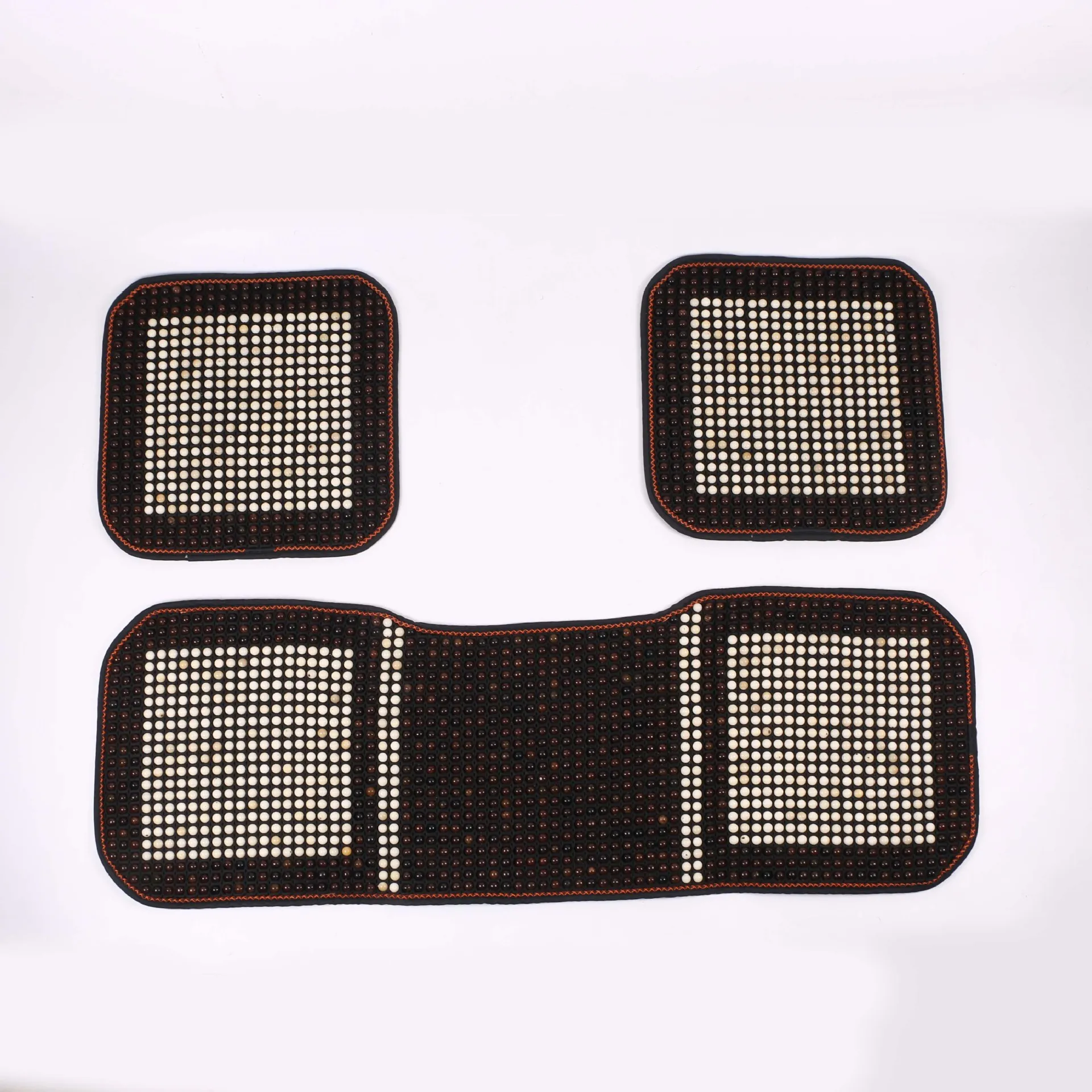 Car seat cover ventilation universal style cool hand-knitted car seat cushion three-piece set bodhi mbx mat