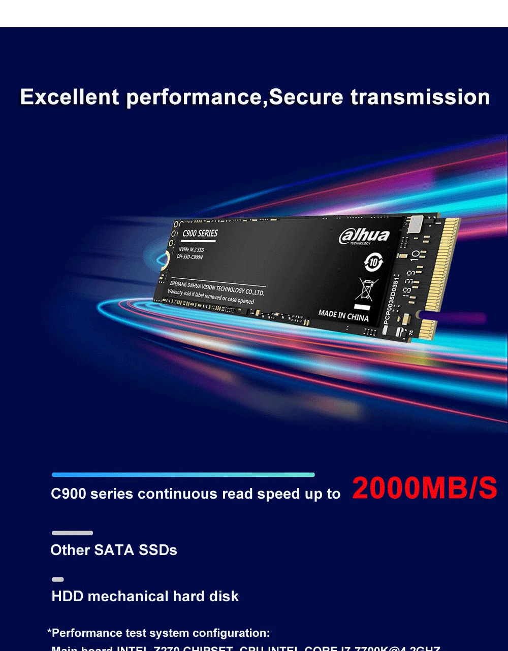 Dahua C900 SSD 256GB 512GB M.2 2280 PCIe Gen3x4 NVMe 1.3 Internal Solid State Drive Hard Disk For Laptop NoteBook PC