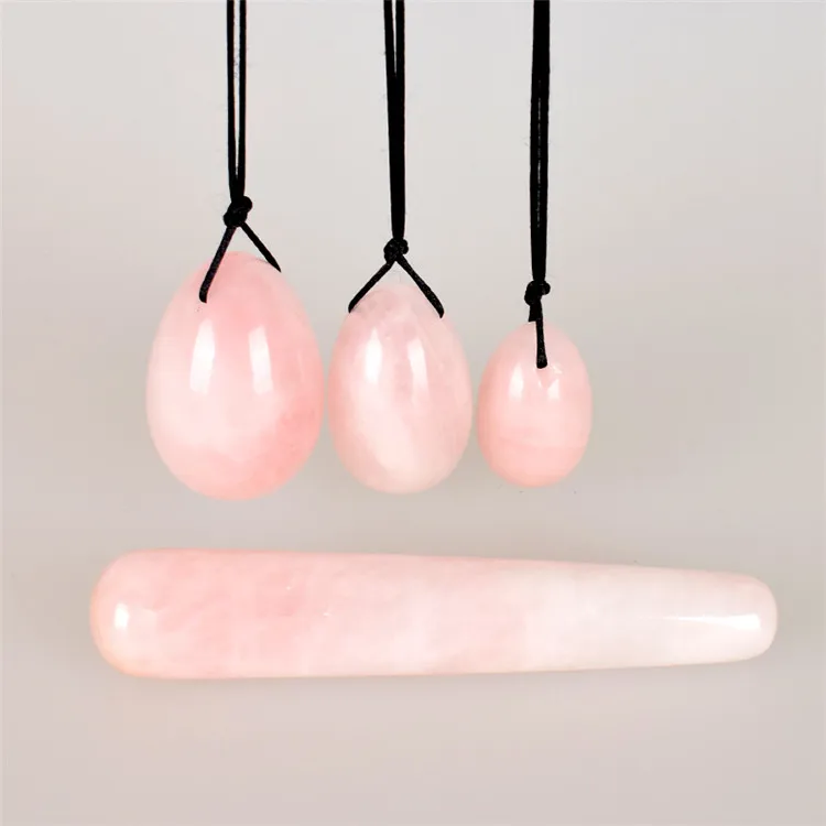 
Factory Sell Nephrite Rose Quartz Yoni Massage Wands For Vagina Tightening 