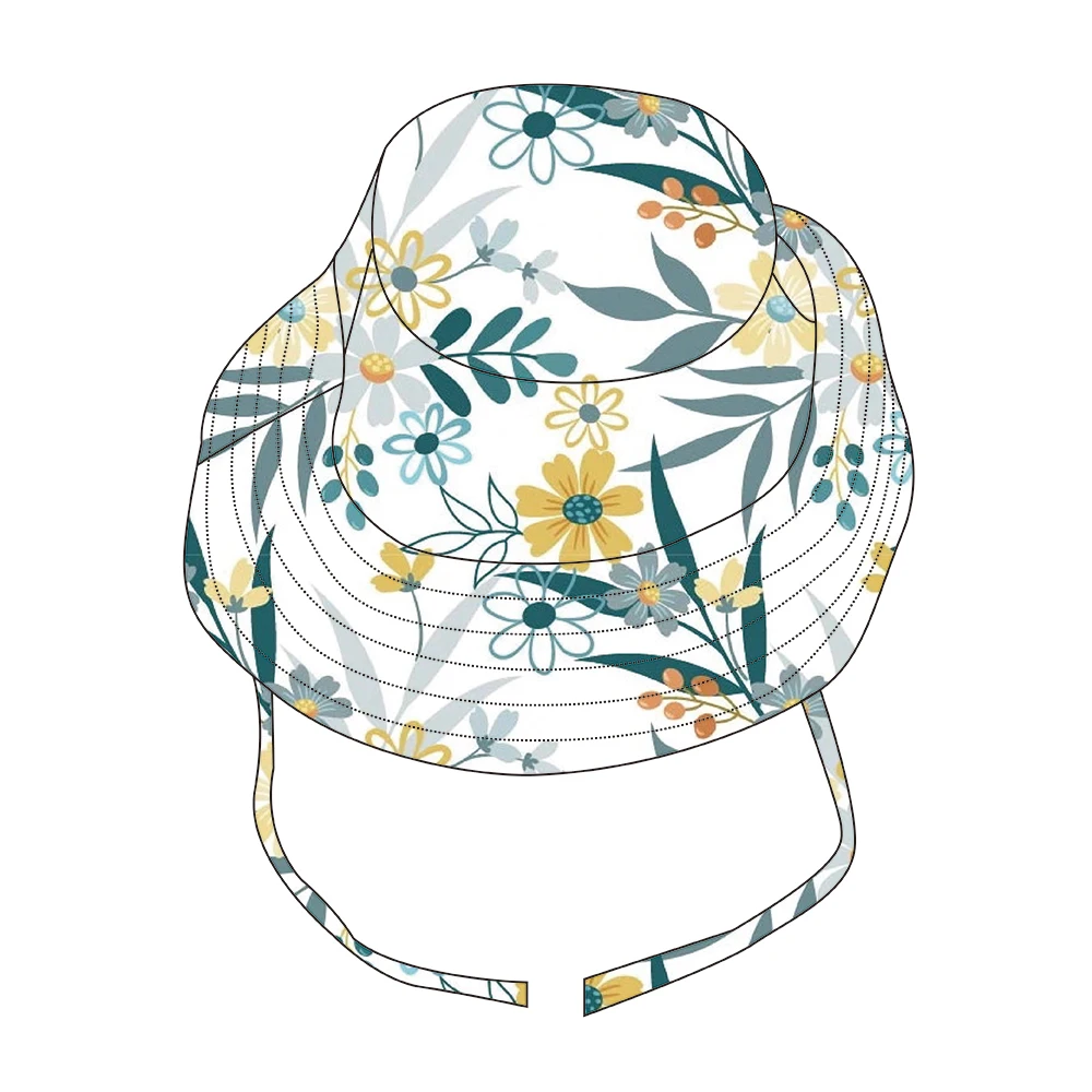 Mildream Kids Bucket Hat for Girls & Boys Cool Reversible Beach Sun Teen Toddler Bucket Hat Ages 3-14 Years