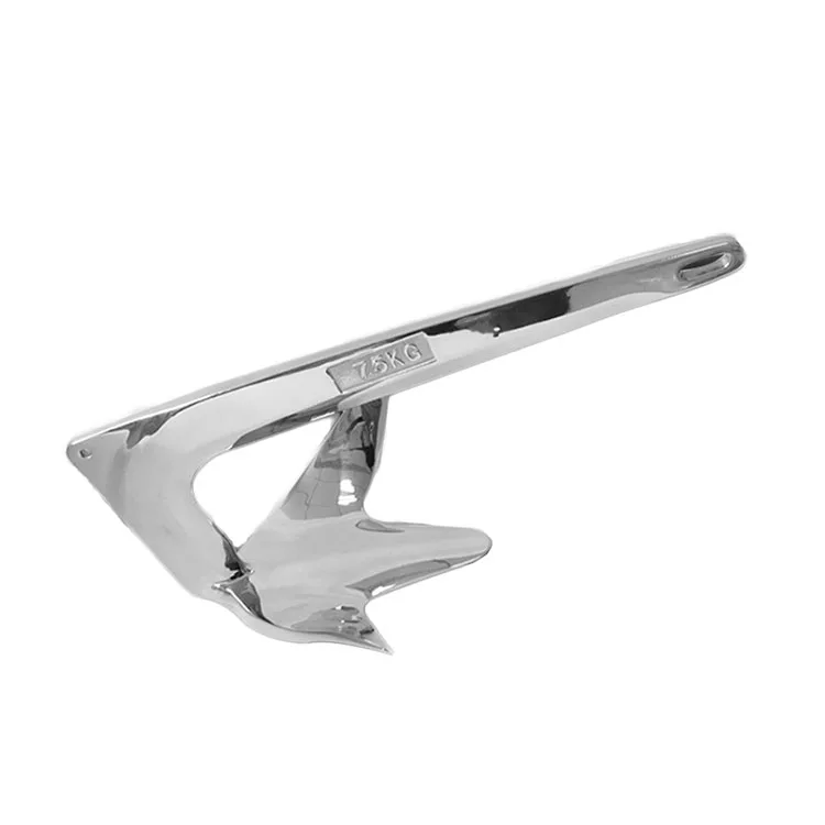 mirror polished Marine Hardware boat yacht accessories 316 Stainless steel boat bruce anchor