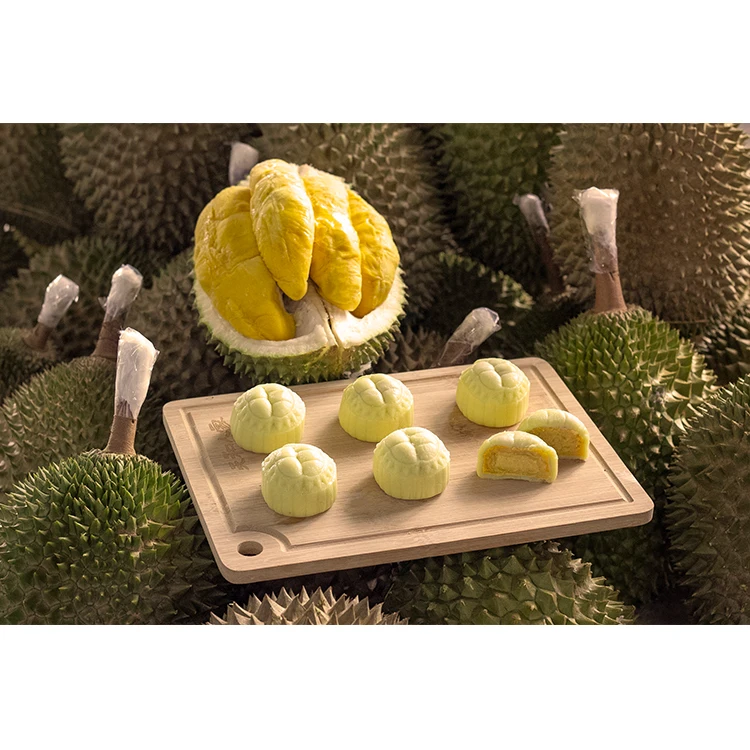 Высококачественный D197 Малайзийский дуриан продукт выпечка Снежная кожа лунный