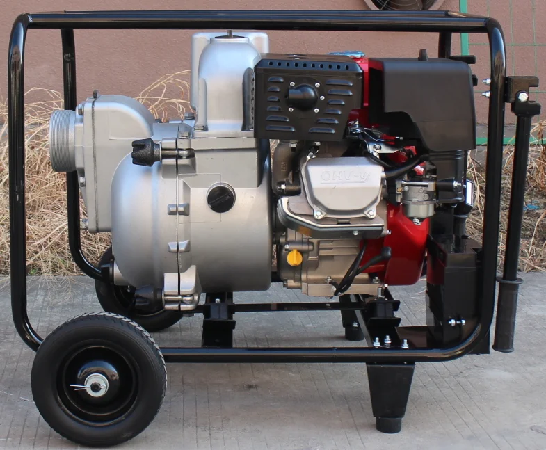 Hot sell Slong WP40ME 4 inch 100mm gasoline mud Pump trash water pump