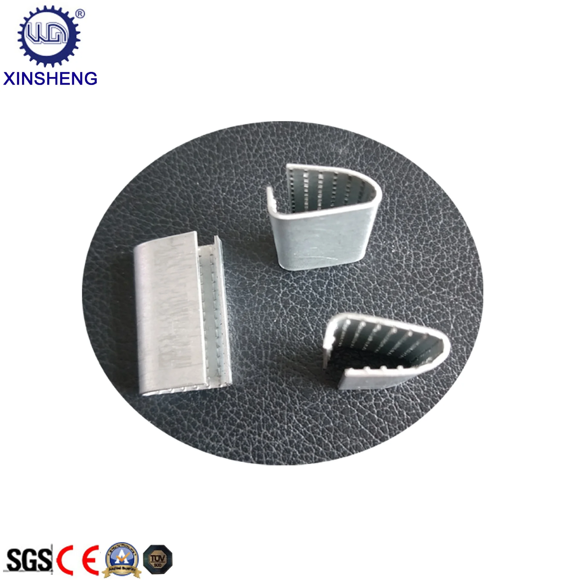 Mechanical Metal Heavy duty PP strapping steel seals packing buckles making machinery