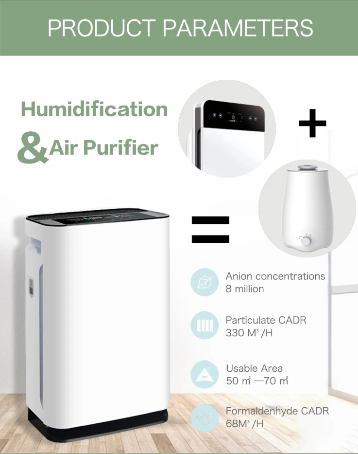 commercial hepa 13 filter personal portable humidifiers air purifier