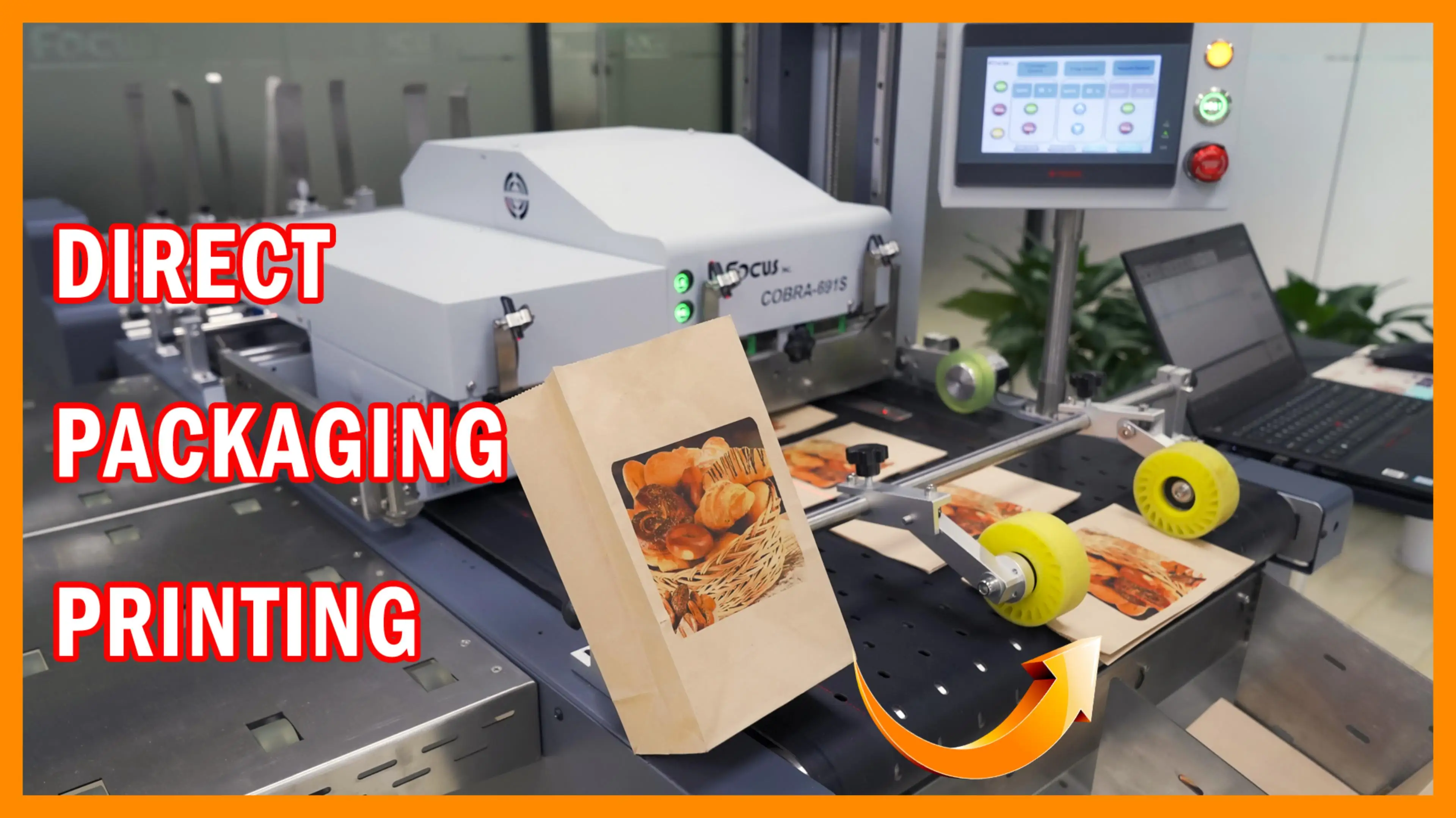 Single Pass Paper Bags boxs Printing Machine label printer for duct inkjet printer code date barcode