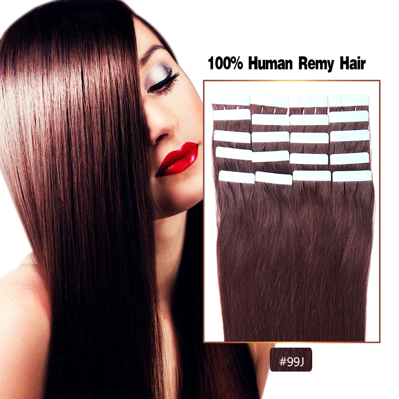 
The top Quality Tape In Hair Extensions Human Extension 